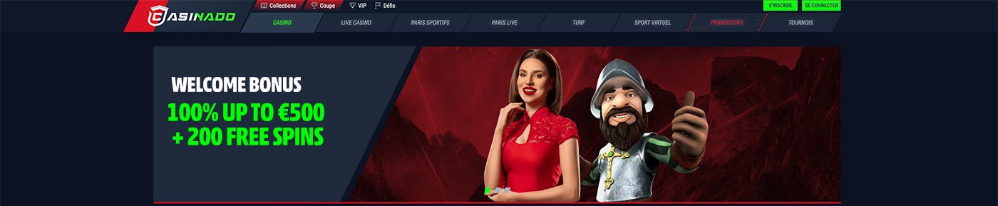 casinado bonus